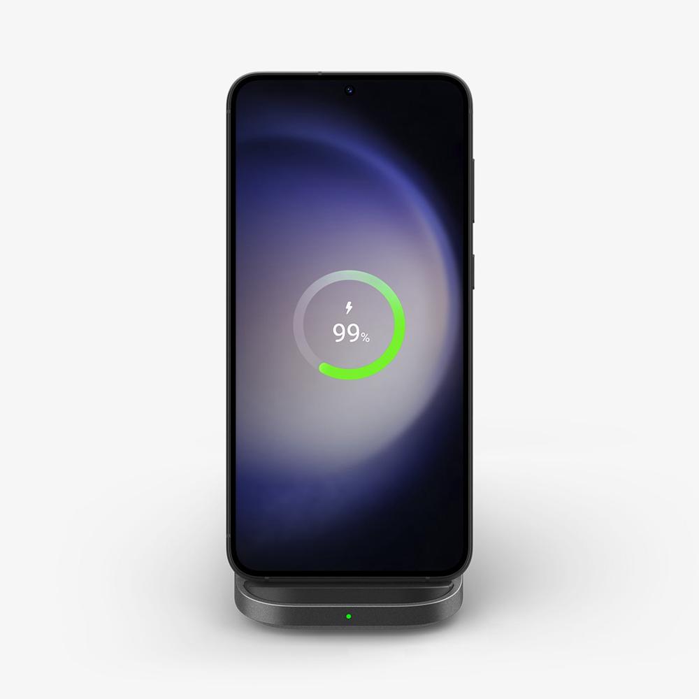 Spigen ArcField™ Stand Flex | 15W Universal Wireless Charger Black | BZFD-46728