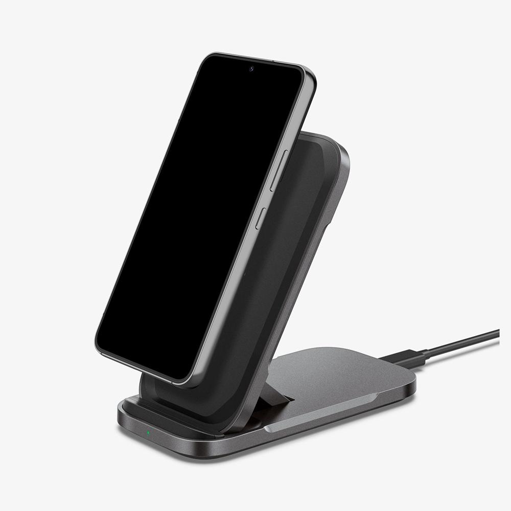 Spigen ArcField™ Stand Flex | 15W Universal Wireless Charger Black | BZFD-46728