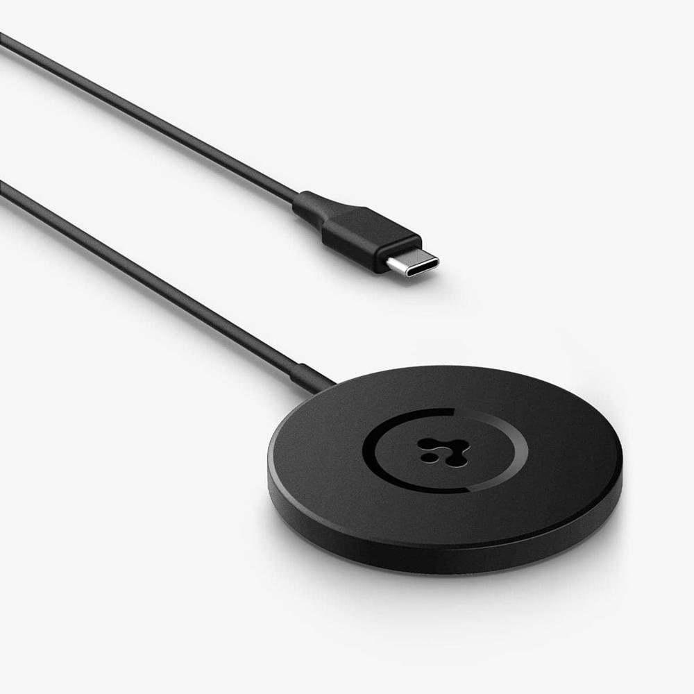 Spigen ArcField™ | 7.5W (MagFit) Magsafe Wireless Charger Black | ZQYC-25740