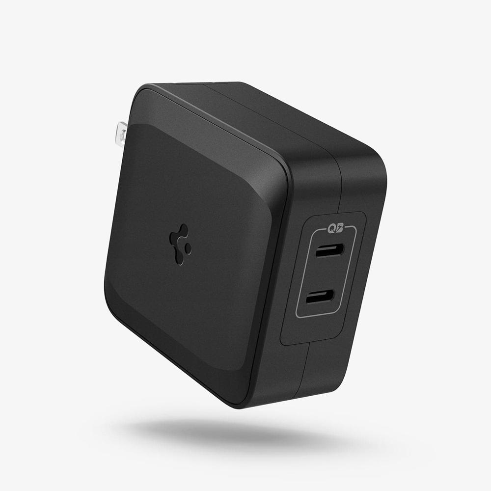 Spigen ArcStation™ Pro GaN Dual Port | 100W Usb-C Wall Charger Black | WKNV-80475