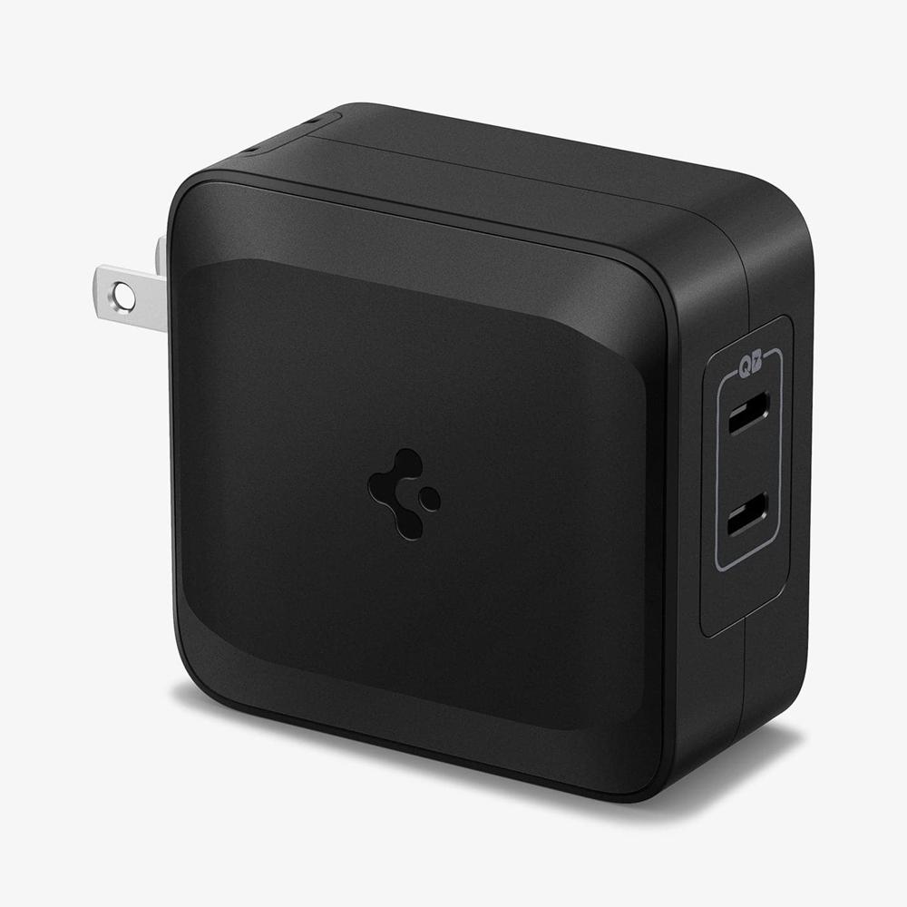 Spigen ArcStation™ Pro GaN Dual Port | 100W Usb-C Wall Charger Black | WKNV-80475