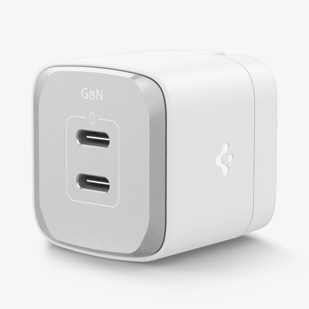 Spigen ArcStation™ Pro GaN Dual Port | 30W Usb-C Wall Charger White | UZWI-93416