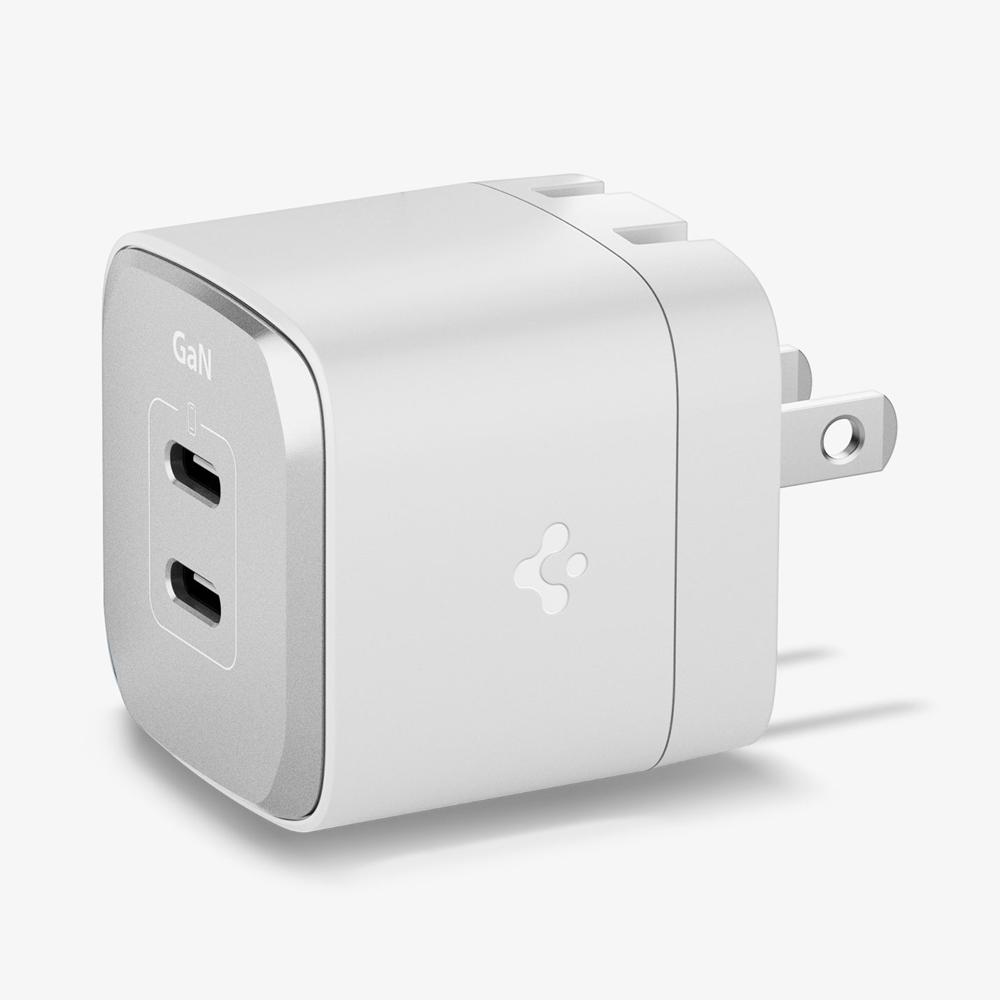 Spigen ArcStation™ Pro GaN Dual Port | 30W Usb-C Wall Charger White | UZWI-93416