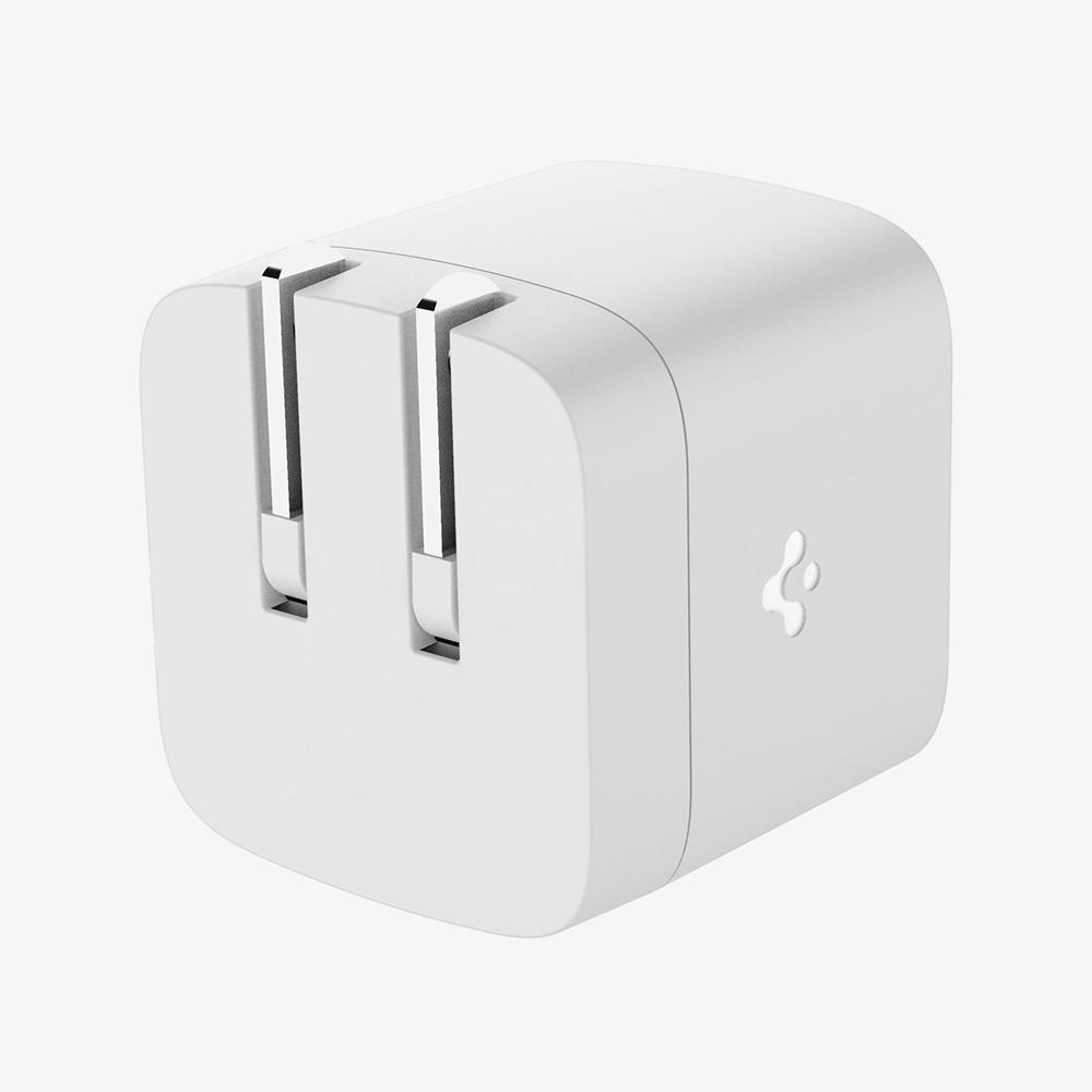 Spigen ArcStation™ Pro GaN Dual Port | 30W Usb-C Wall Charger White | UZWI-93416