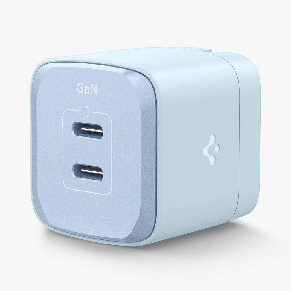 Spigen ArcStation™ Pro GaN Dual Port | 30W Usb-C Wall Charger Sierra Blue | USMQ-18956