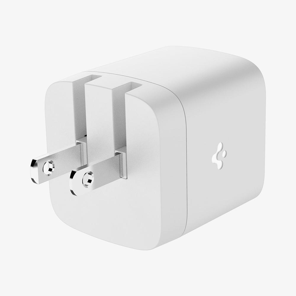 Spigen ArcStation™ Pro GaN Dual Port | 45W Usb-C Wall Charger White | LTMX-61370