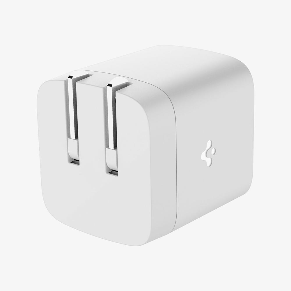 Spigen ArcStation™ Pro GaN Dual Port | 45W Usb-C Wall Charger White | LTMX-61370