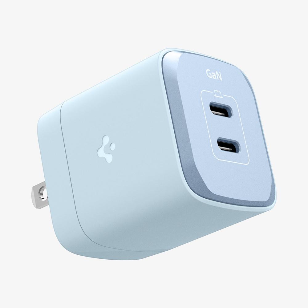 Spigen ArcStation™ Pro GaN Dual Port | 45W Usb-C Wall Charger Sierra Blue | AJRD-49803