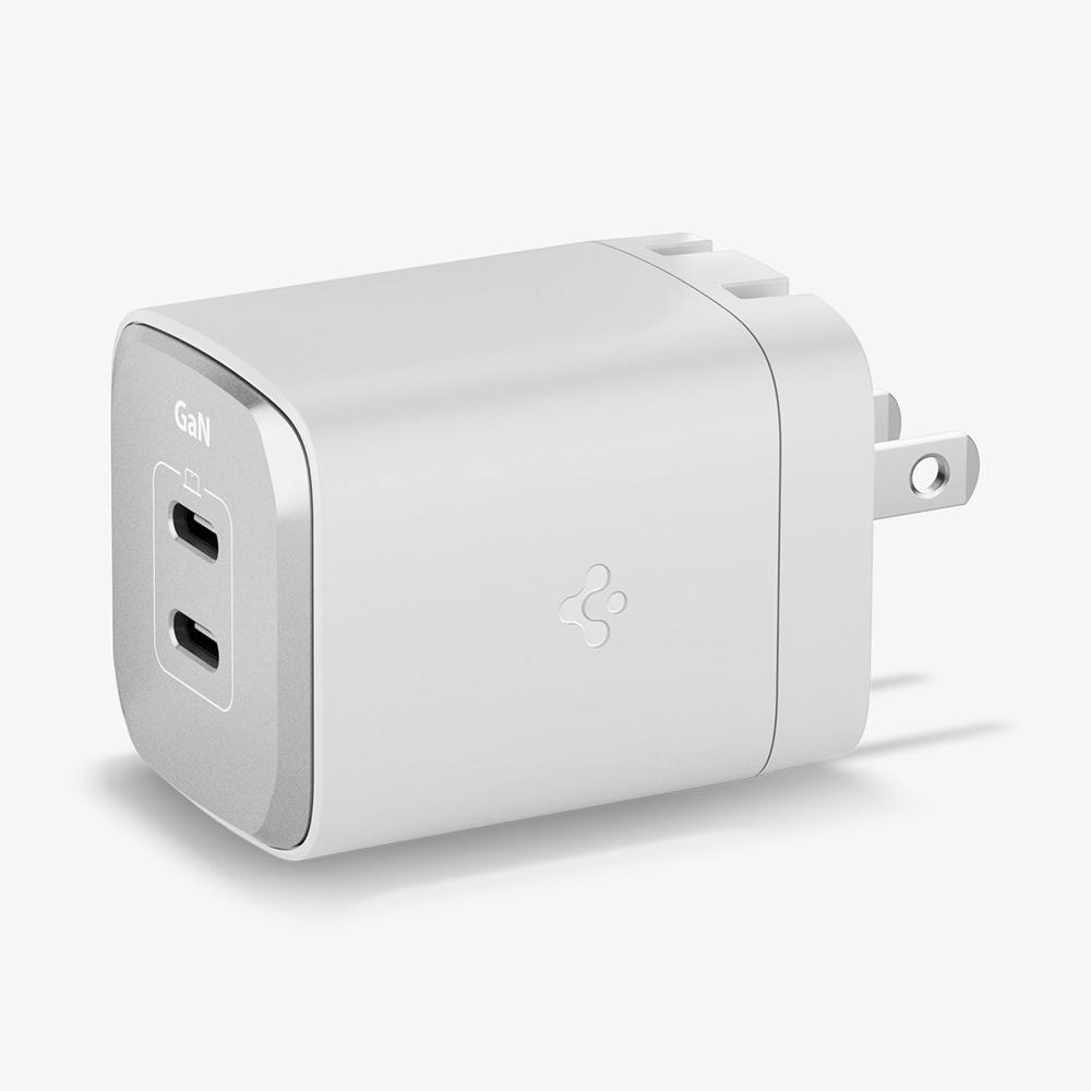 Spigen ArcStation™ Pro GaN Dual Port | 65W Usb-C Wall Charger White | QAVK-89164