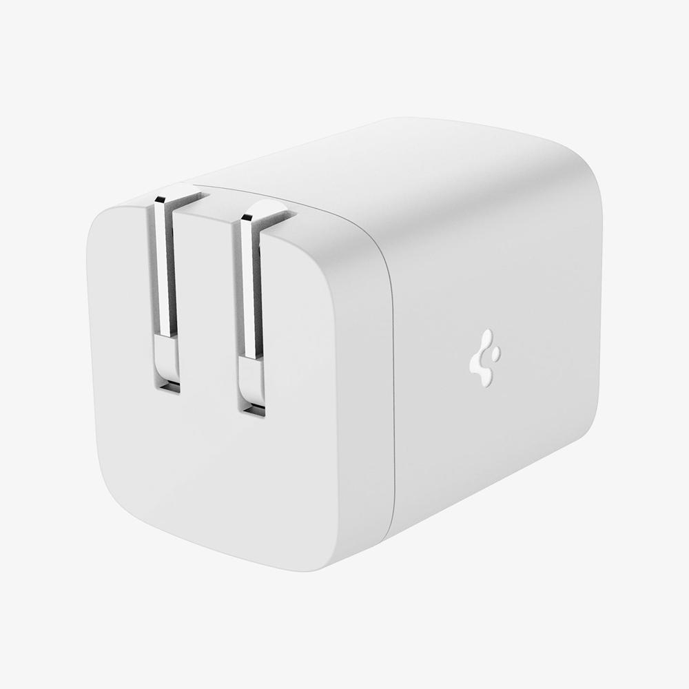 Spigen ArcStation™ Pro GaN Dual Port | 65W Usb-C Wall Charger White | QAVK-89164