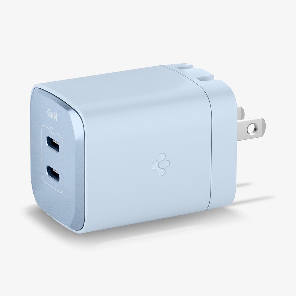 Spigen ArcStation™ Pro GaN Dual Port | 65W Usb-C Wall Charger Sierra Blue | CWGI-01698