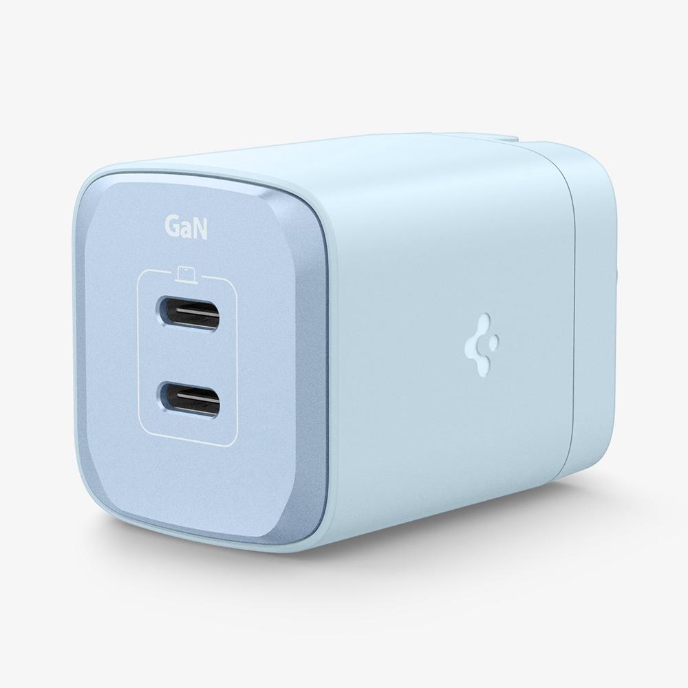 Spigen ArcStation™ Pro GaN Dual Port | 65W Usb-C Wall Charger Sierra Blue | CWGI-01698