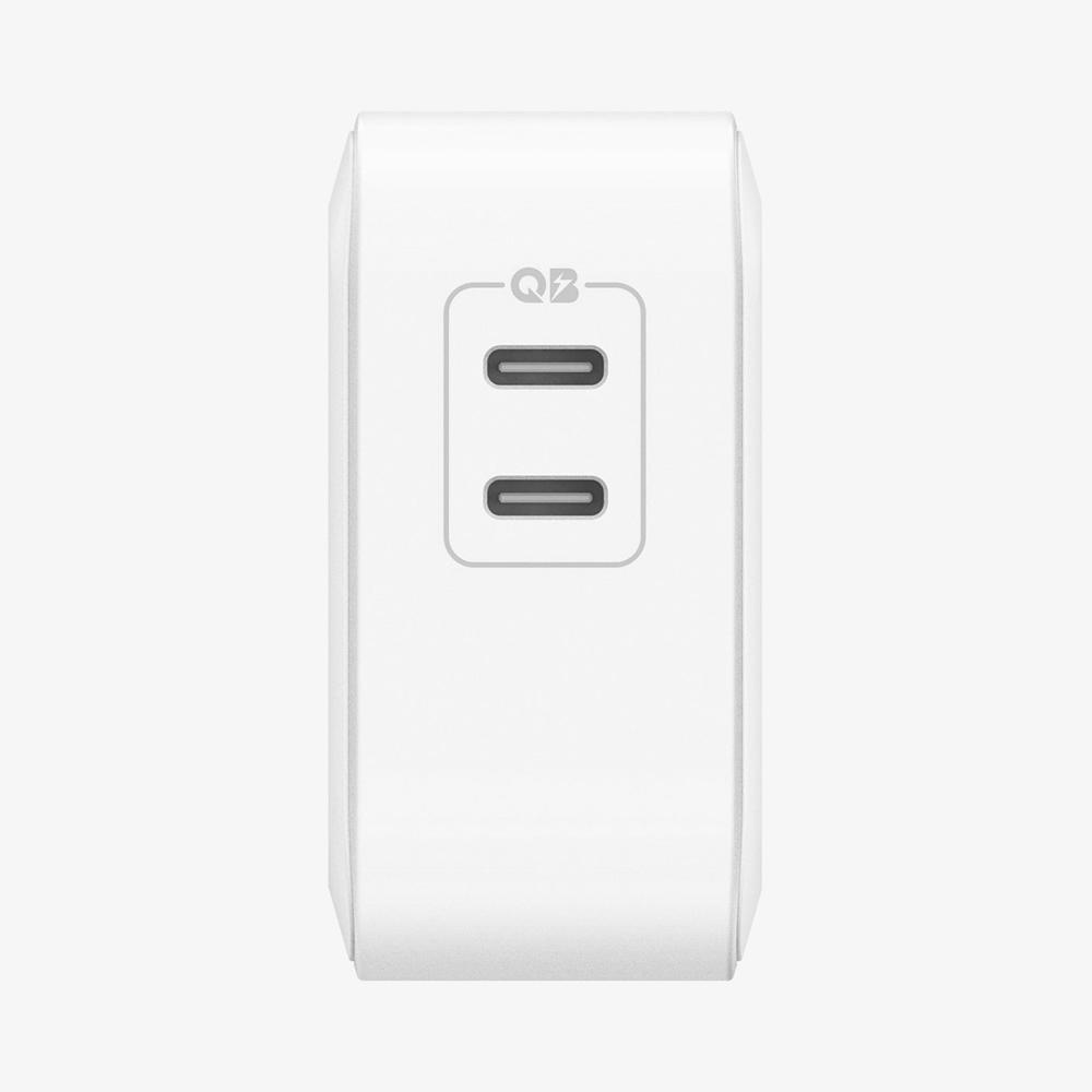 Spigen ArcStation™ Pro GaN Dual Port | 70W Usb-C Wall Charger White | EASJ-10589