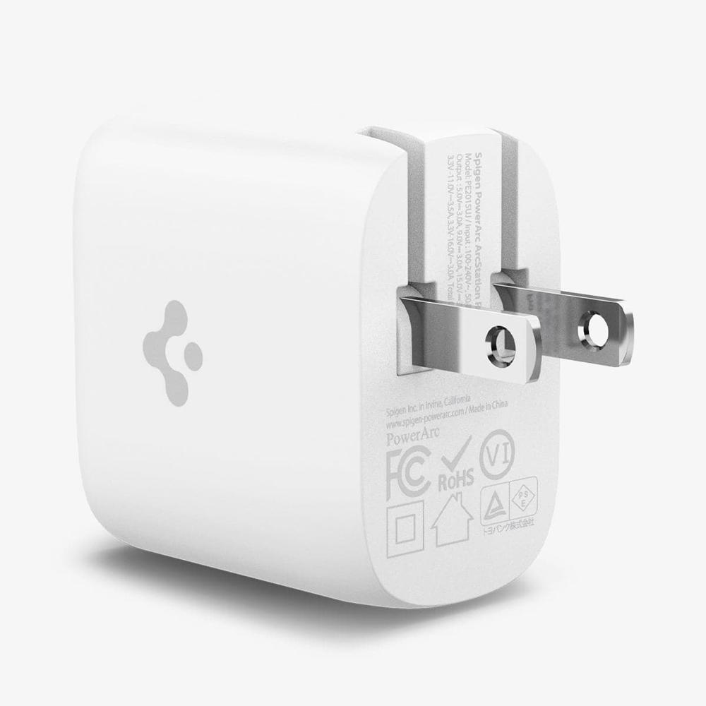 Spigen ArcStation™ Pro GaN | 45W Usb-C Wall Charger White | KLMV-81450