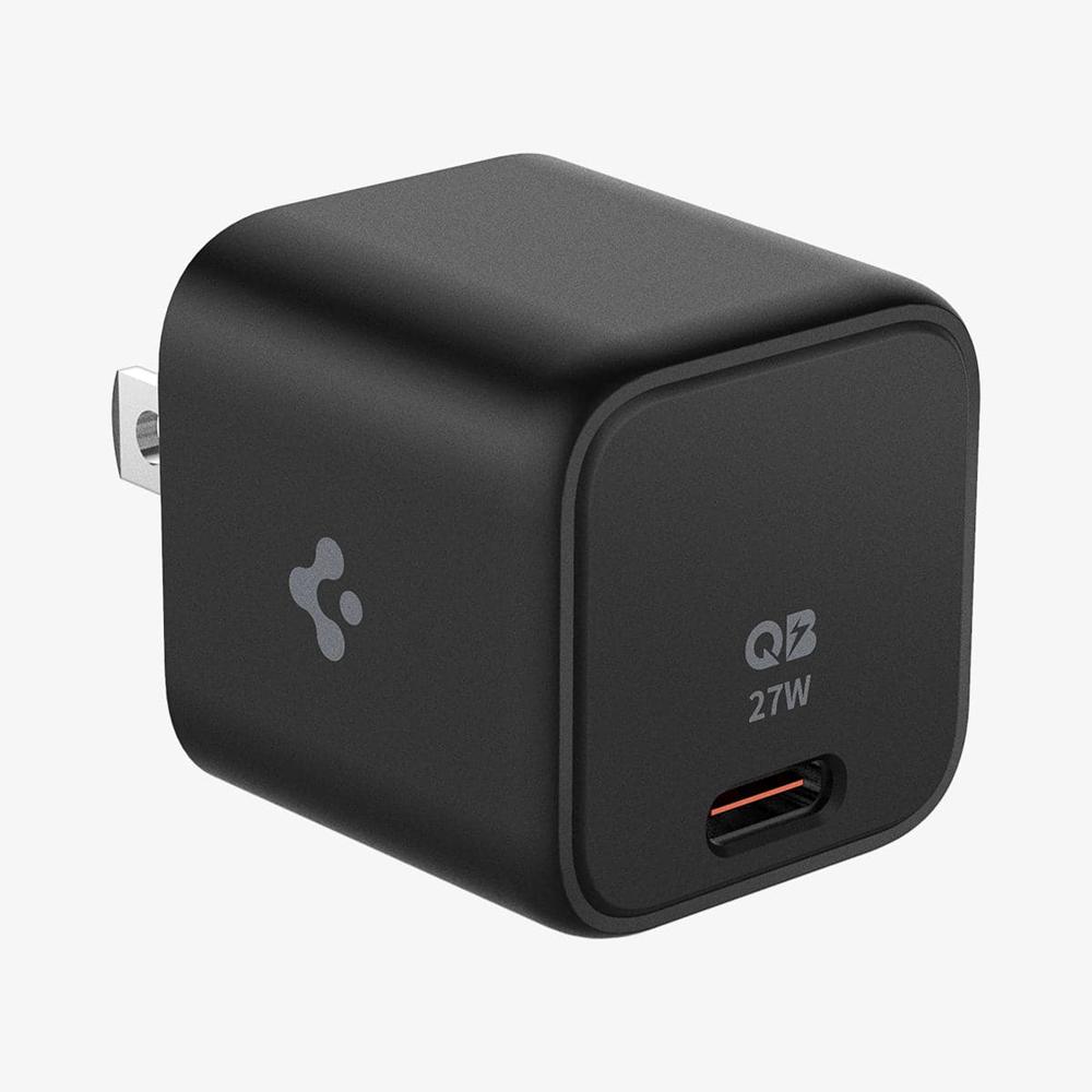 Spigen ArcStation™ Pro | 27W Usb-C Wall Charger Black | ZQEC-80374