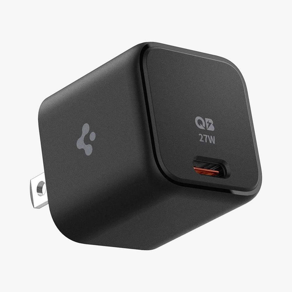 Spigen ArcStation™ Pro | 27W Usb-C Wall Charger Black | ZQEC-80374