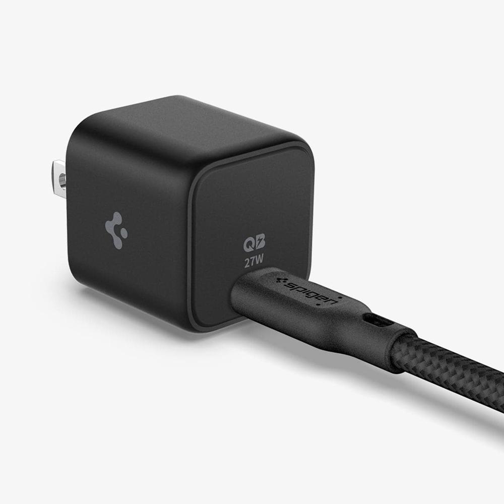 Spigen ArcStation™ Pro | 27W Usb-C Wall Charger Black | ZQEC-80374