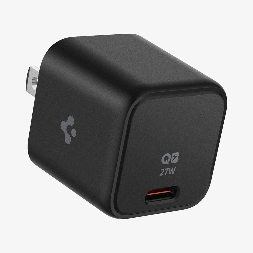 Spigen ArcStation™ Pro | 27W Usb-C Wall Charger Black | ZQEC-80374