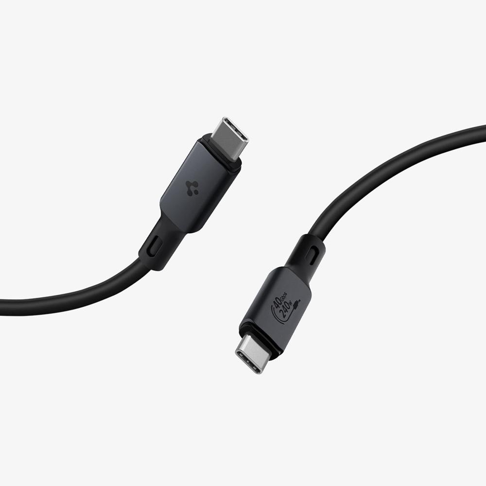 Spigen ArcWire™ Arcwire™ Usb-C To Usb-C Cable Black | OLMN-98315