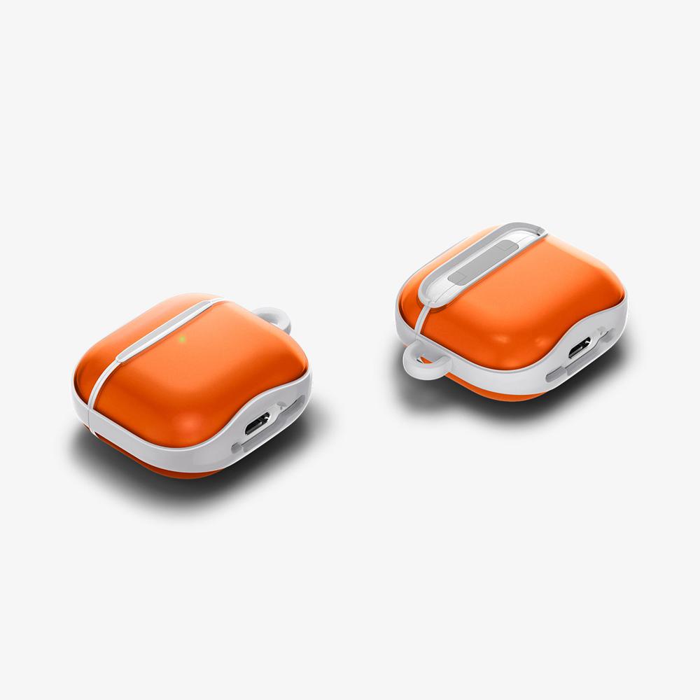 Spigen Classic C1 Airpods 4 Case Tangerine orange | LOID-16932