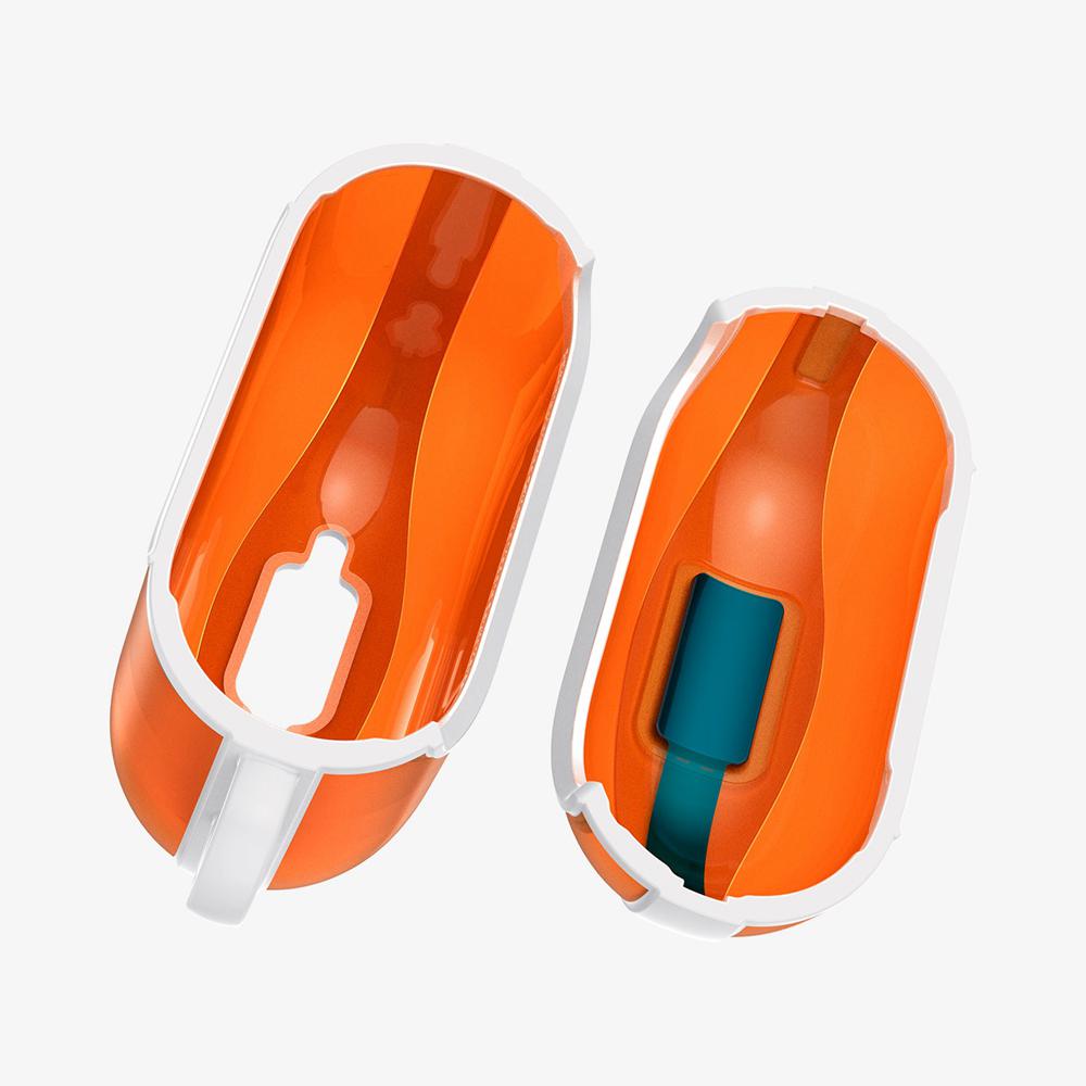 Spigen Classic C1 Airpods 4 Case Tangerine orange | LOID-16932