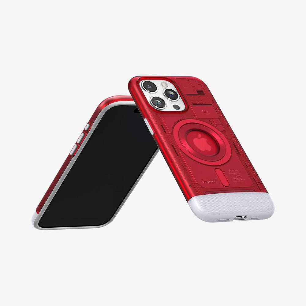 Spigen Classic C1 (MagFit) Iphone 15 Pro Max Case Ruby red | GCFV-76143