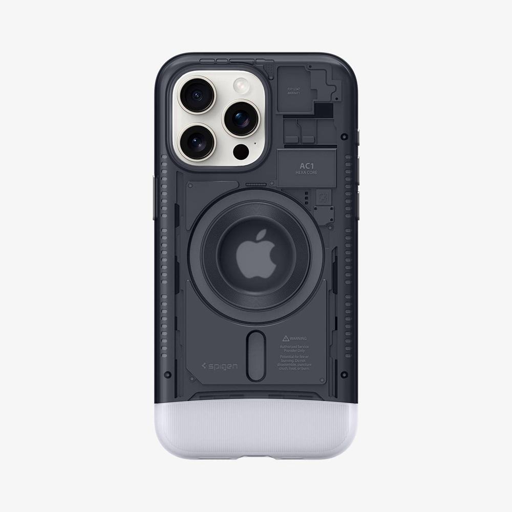 Spigen Classic C1 (MagFit) Iphone 15 Pro Max Case Graphite Grey | LQFV-21897