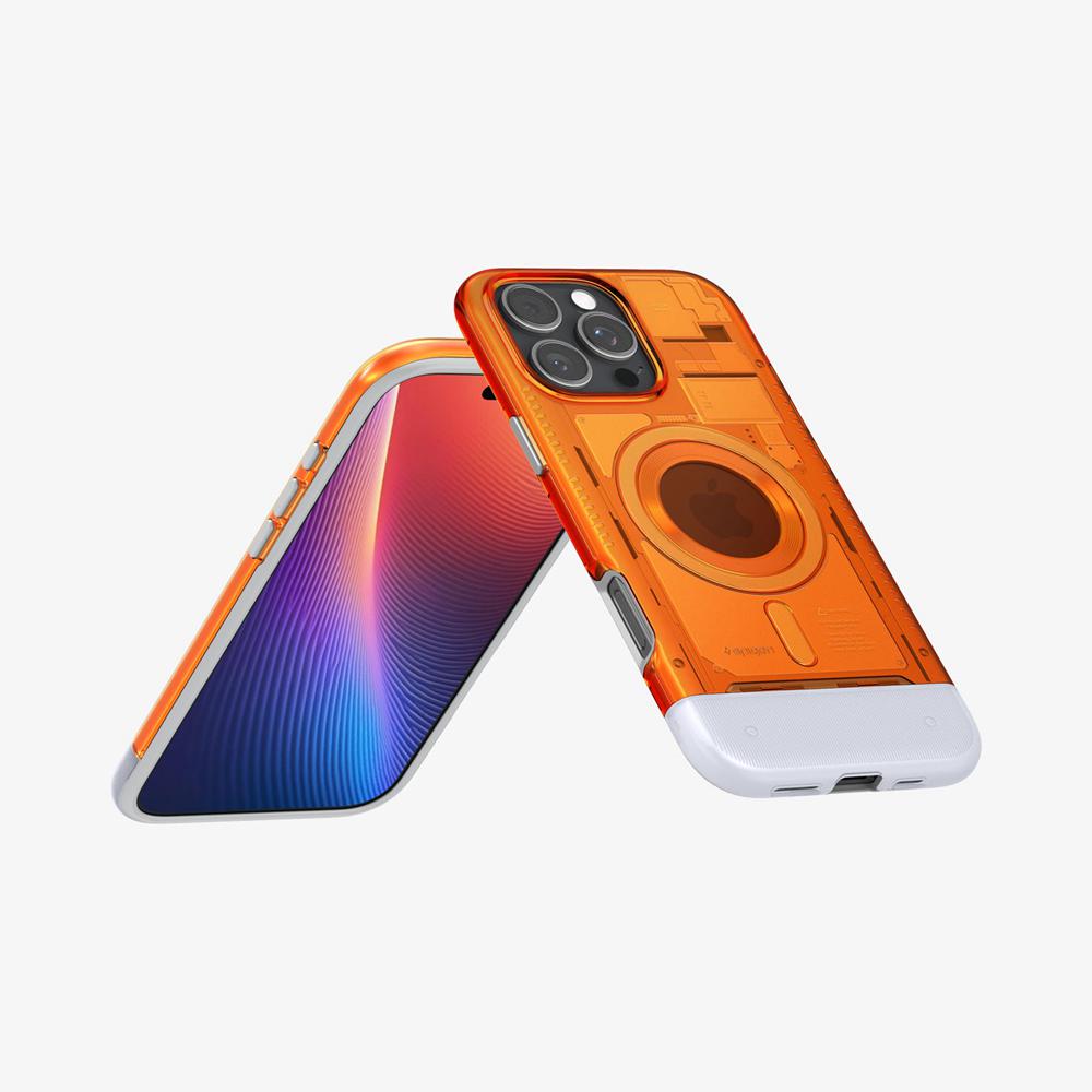 Spigen Classic C1 (MagFit) Iphone 16 Pro Case Tangerine orange | KWSM-92031