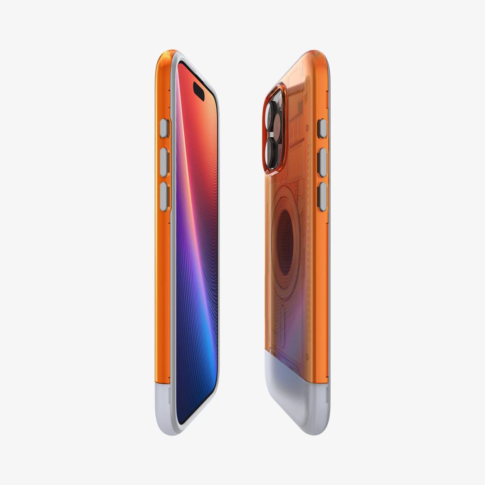 Spigen Classic C1 (MagFit) Iphone 16 Pro Case Tangerine orange | KWSM-92031