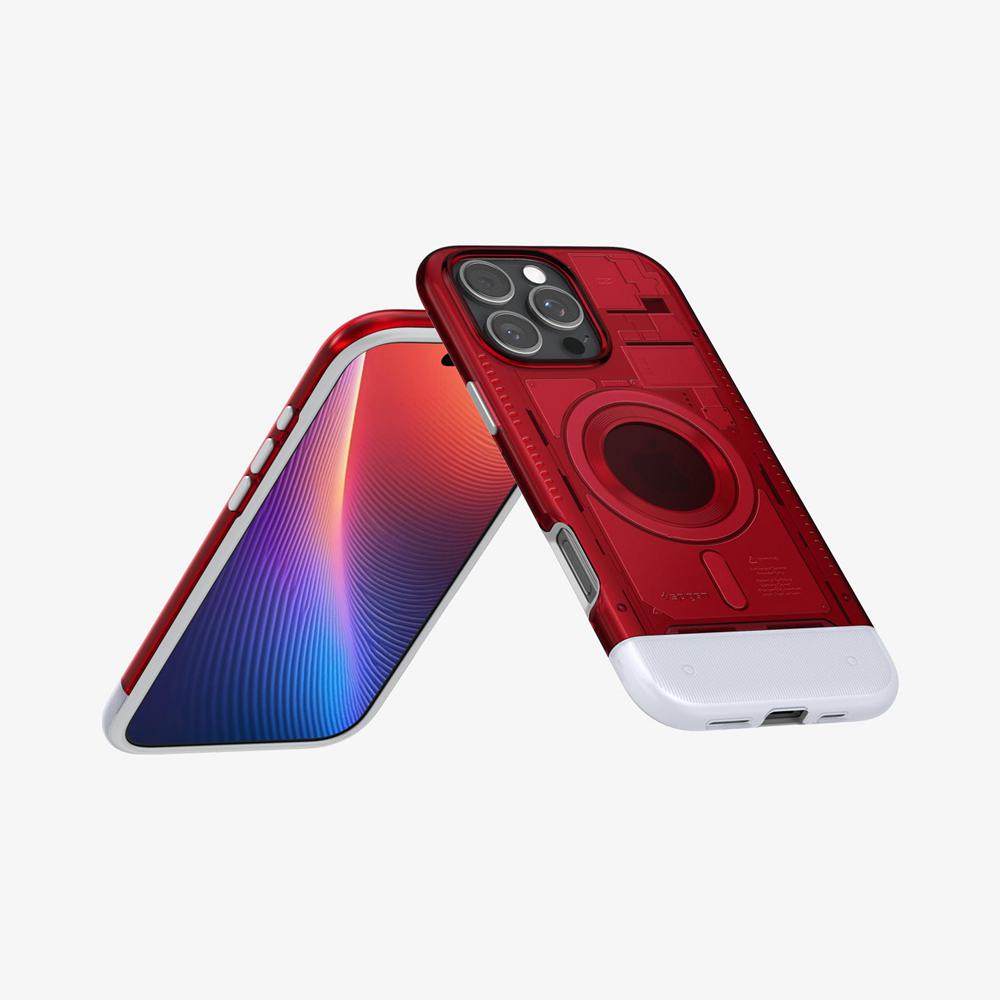 Spigen Classic C1 (MagFit) Iphone 16 Pro Case Ruby red | ROHB-84619