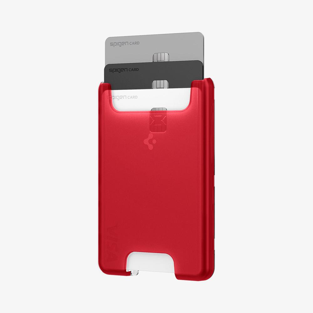 Spigen Classic C1 (MagFit) Magsafe Card Holder Ruby red | IBCR-16238