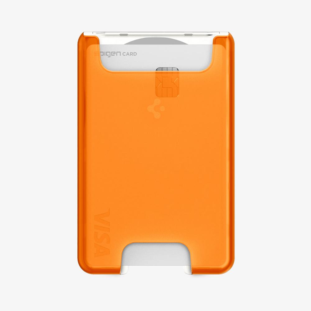 Spigen Classic C1 (MagFit) Magsafe Card Holder Classic C1 (Magfit) Tangerine orange | TVFS-75643