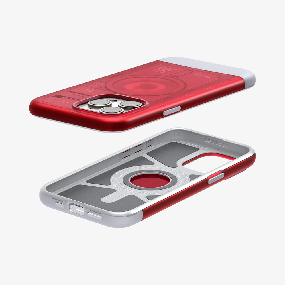 Spigen Classic C1 Wallet Set (MagFit) Iphone 15 Series Wallet Set (Magfit) Ruby red | UHFT-42975