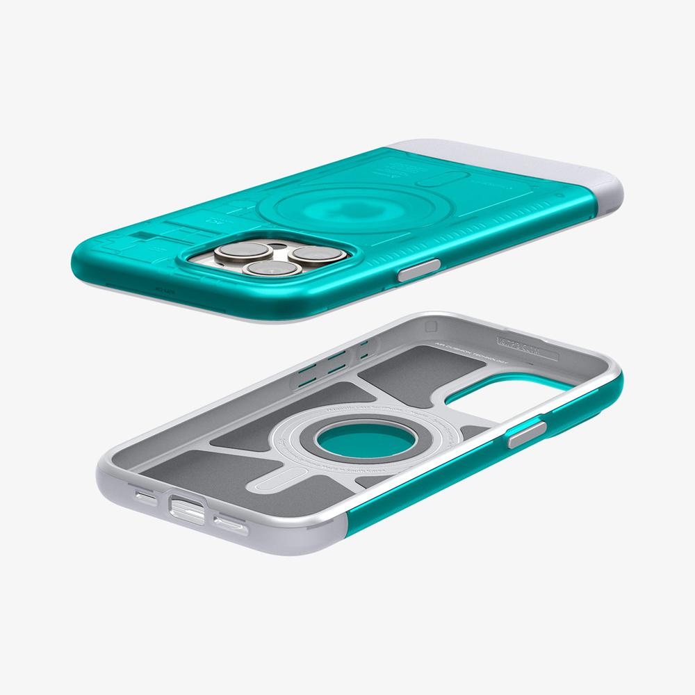 Spigen Classic C1 Wallet Set (MagFit) Magsafe Card Holder Bondi Blue | XUKB-62075