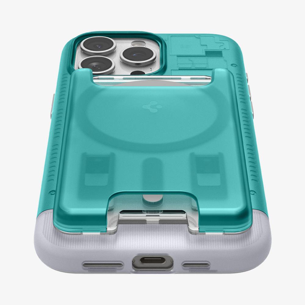 Spigen Classic C1 Wallet Set (MagFit) Magsafe Card Holder Bondi Blue | XUKB-62075