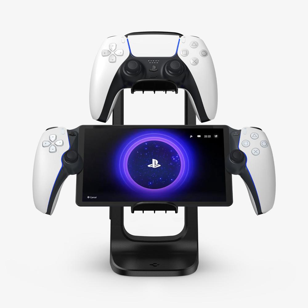 Spigen Controller & Headphone Stand Playstation Accessory Black | AICR-14538