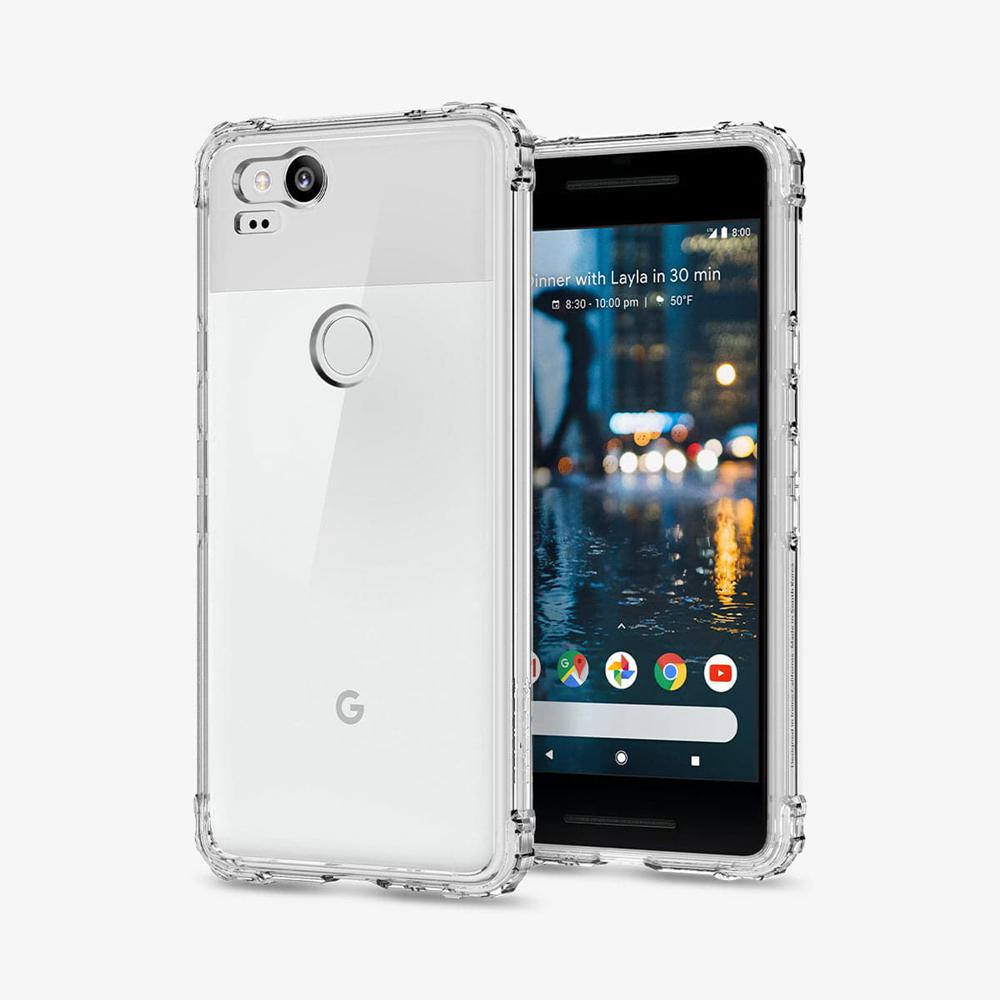 Spigen Crystal Shell Pixel 2 Case Crystal Clear | HUAQ-08342