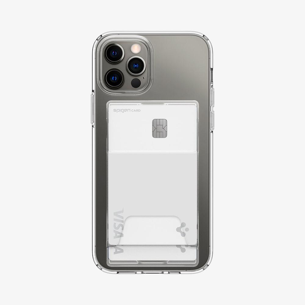 Spigen Crystal Slot Dual Iphone 12 Pro Case Crystal Clear | BHVU-94385