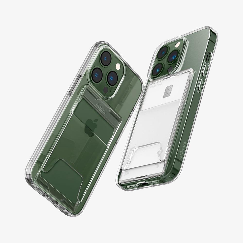 Spigen Crystal Slot Dual Iphone 13 Pro Max Case Crystal Clear | TZPB-94213