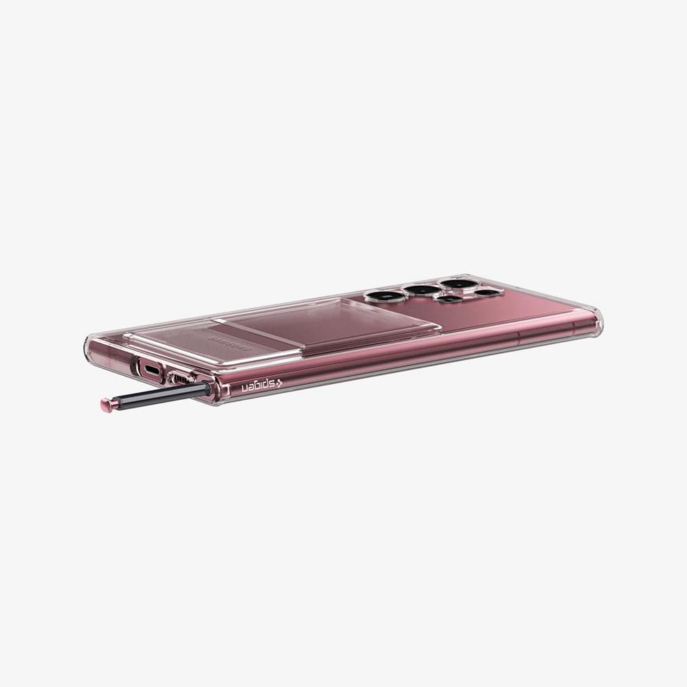 Spigen Crystal Slot Galaxy S22 Ultra Case Crystal Clear | JHWU-58130