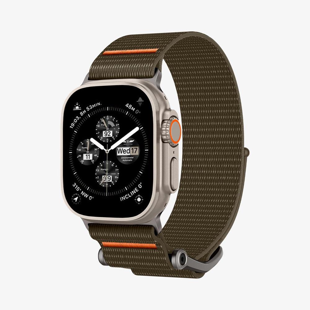 Spigen DuraPro Flex Ultra Apple Watch 10 (46Mm) Band Khaki | YNMR-05783