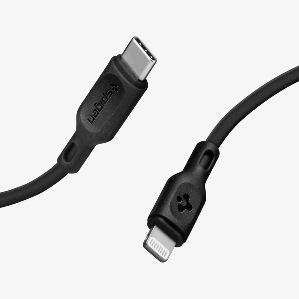 Spigen DuraSync™ Usb-C To Lightning Cable Black | SUPE-10289