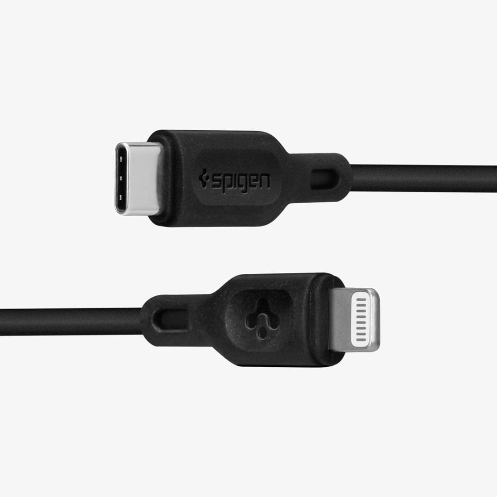 Spigen DuraSync™ Usb-C To Lightning Cable Black | SUPE-10289