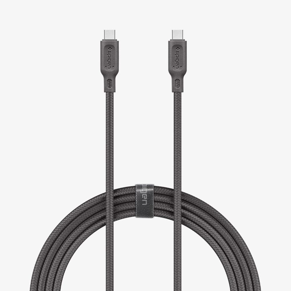 Spigen DuraSync™ Usb-C To Usb-C 2.0 Cable Gunmetal | DJYW-57689