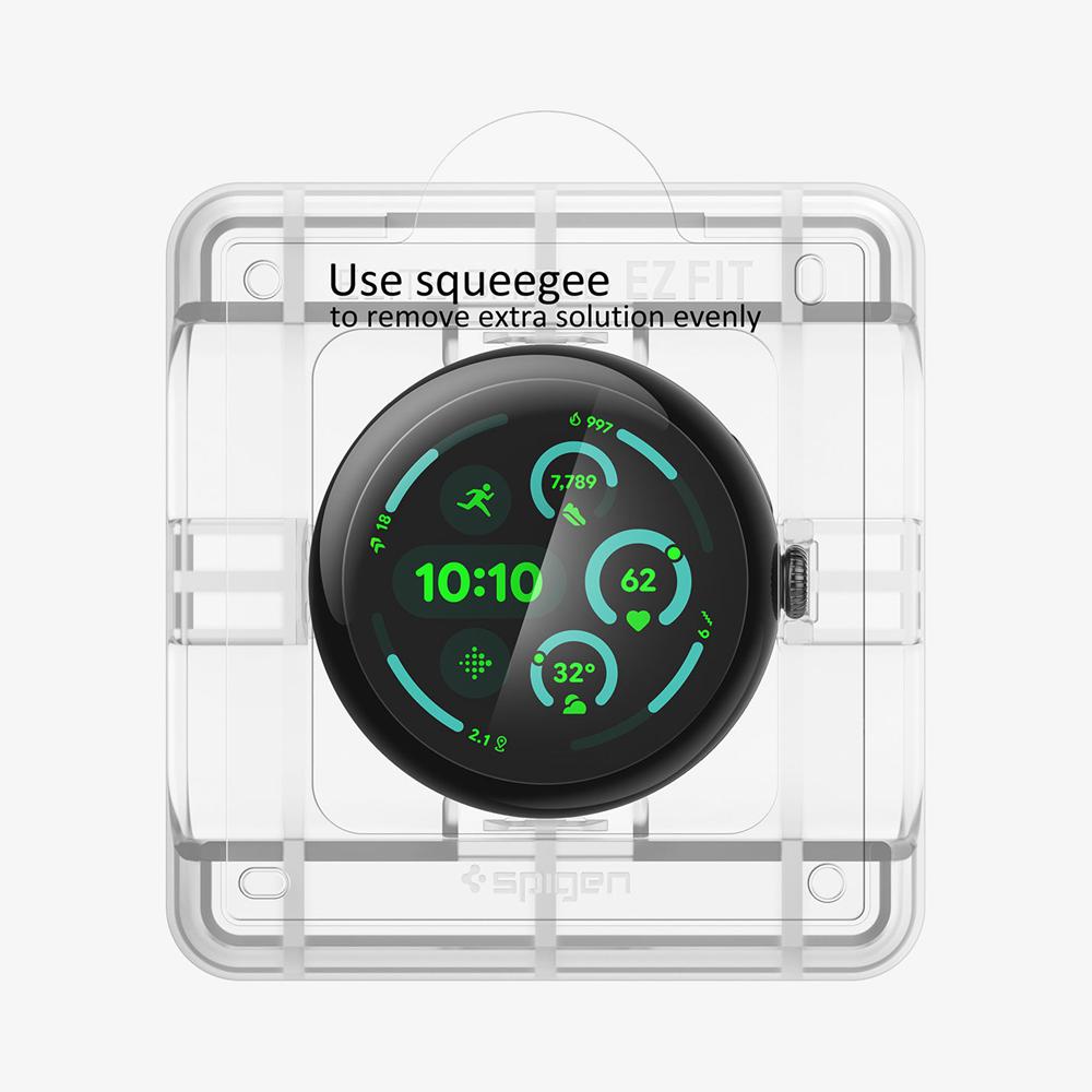 Spigen EliteShield EZ Fit Pixel Watch Screen Protector Clear | NZJT-32506