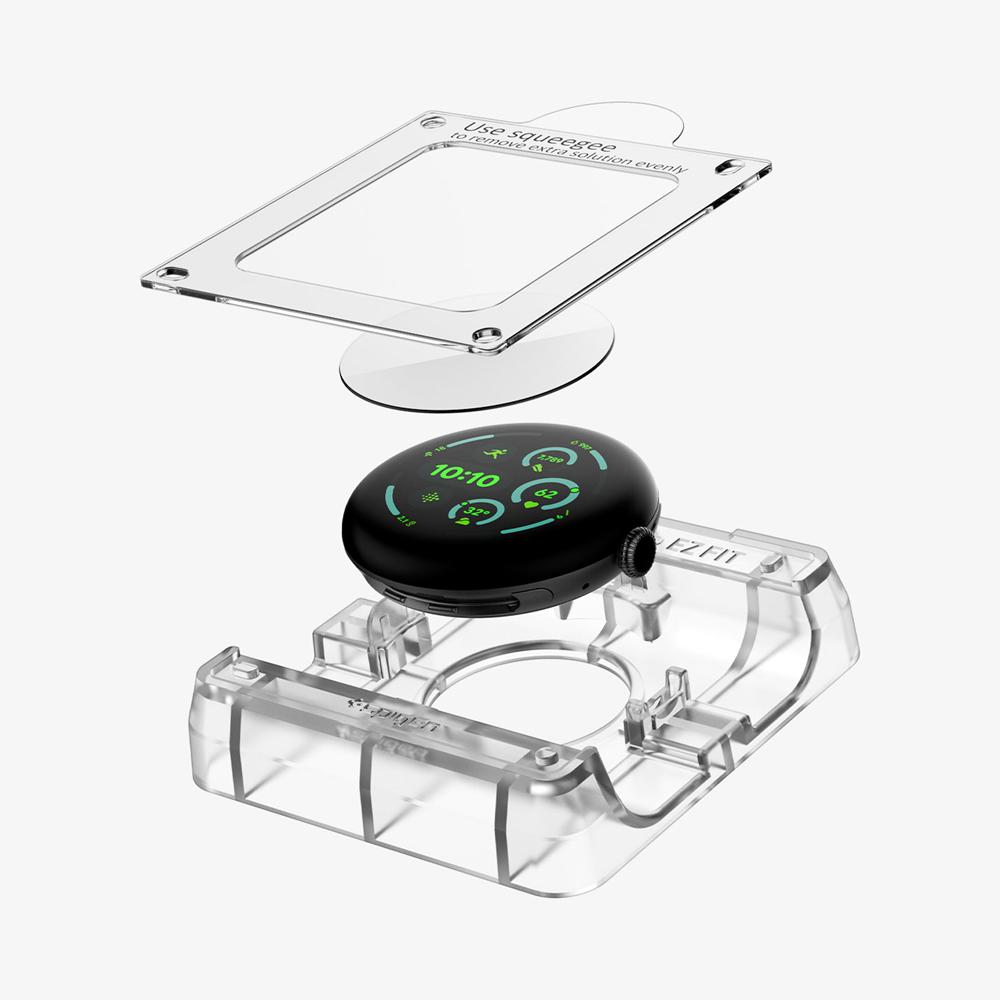 Spigen EliteShield EZ Fit Pixel Watch Screen Protector Clear | NZJT-32506