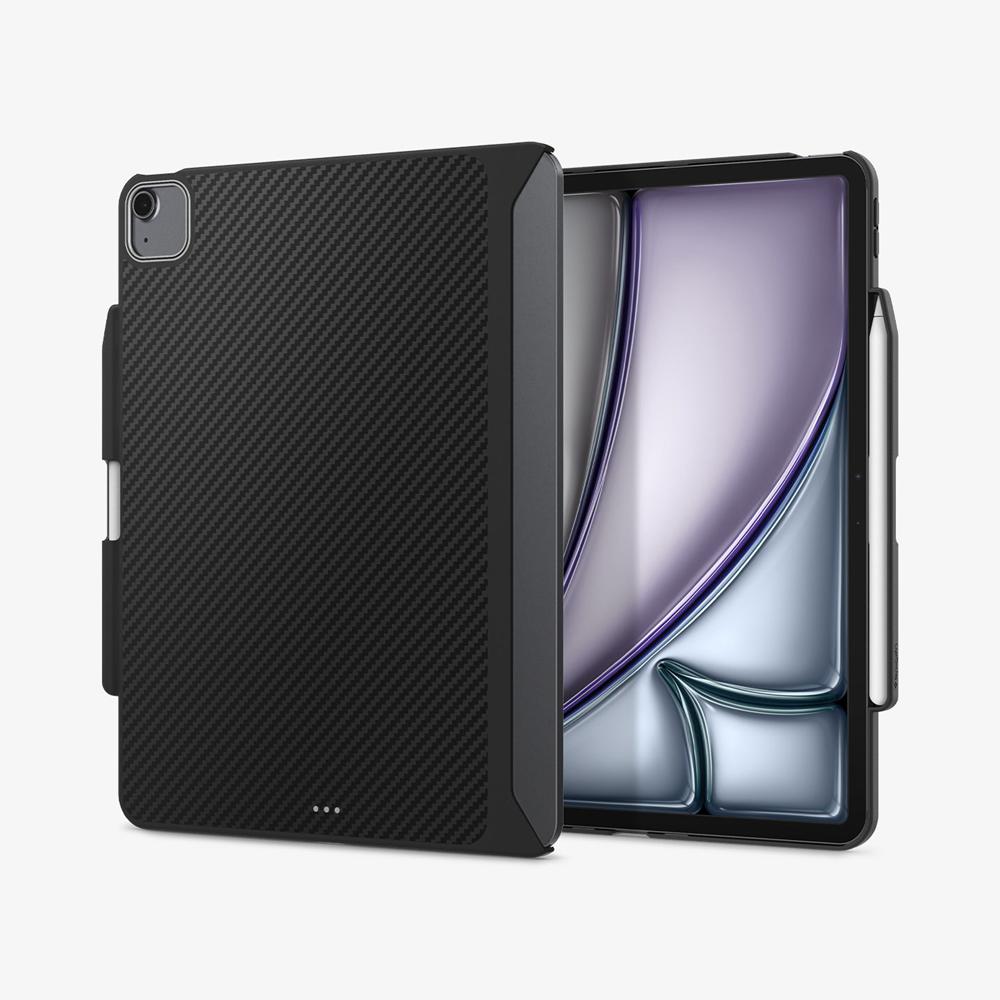 Spigen Enzo Aramid (MagFit) Ipad Air 13-Inch Case Black | XIHZ-35914