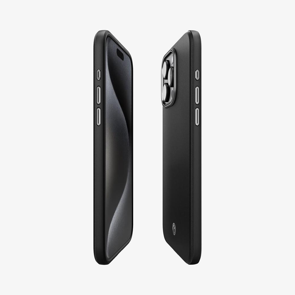 Spigen Enzo Iphone 15 Pro Max Case Black | MEZJ-41276