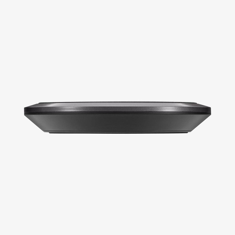 Spigen Essential® Leather | 10W Universal Wireless Charger Black | RYST-12409