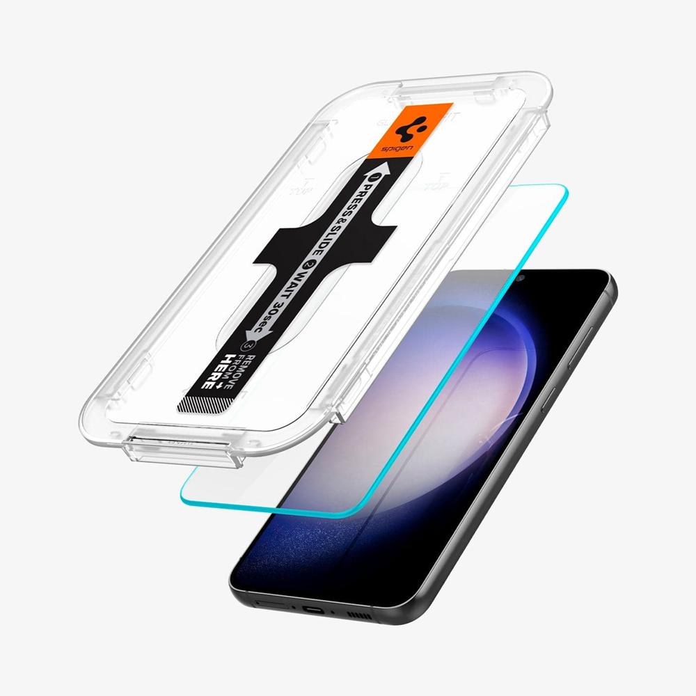 Spigen GLAS.tR EZ Fit Galaxy S23 Plus Screen Protector Transparency | BNUS-89351